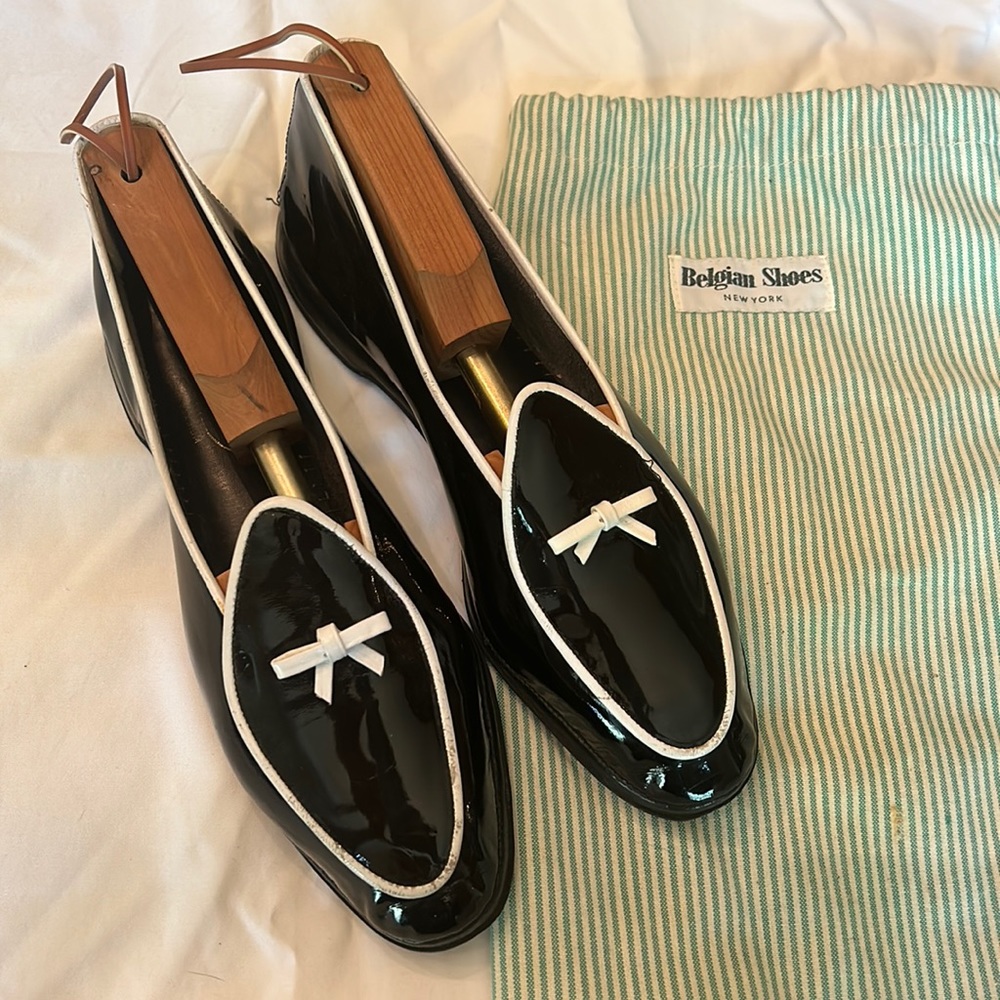 Belgian Shoes - Patent Leather Midinette